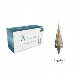 Alur Derma Needles - 3 Agulhas