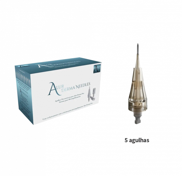 Alur Derma Needles - 5 Agulhas