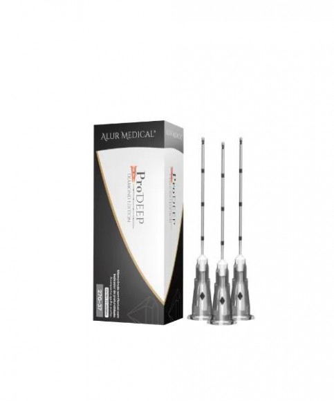 ProDeep 27G-37mm Microcânula de Preenchimento - Caixa com 25 unidades