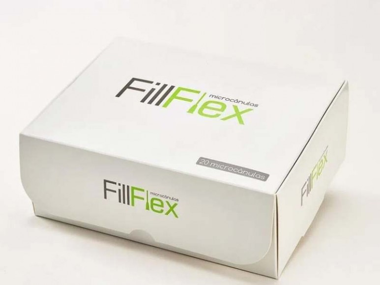 FillFlex Microcânulas Semiflexíveis com Agulha  (22G-50mm - CX/20)