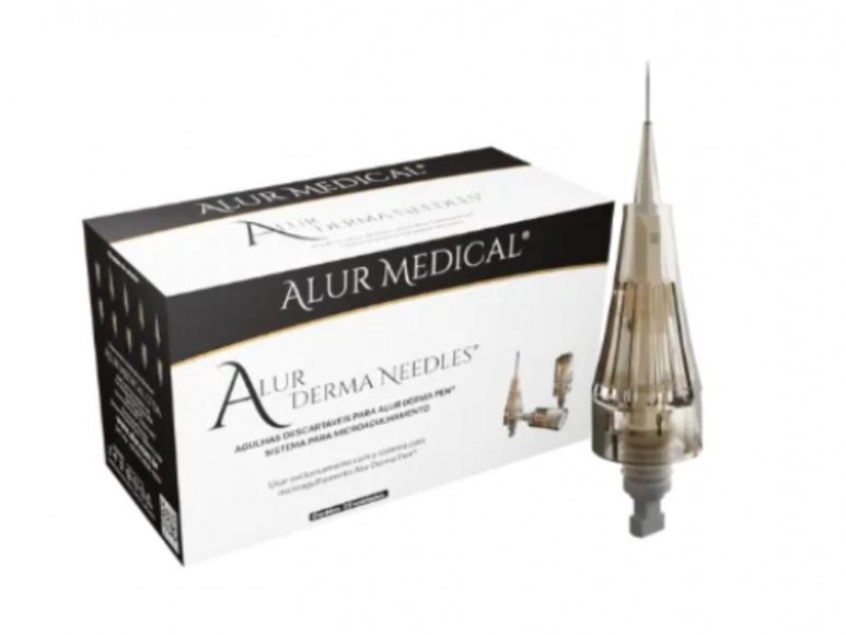 Alur Derma Needles® 1 Agulha - Cartucho para Caneta de Microagulhamento