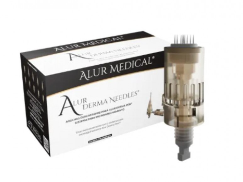 Alur Derma Needles® 9 Agulhas - Cartucho para Caneta de Microagulhamento