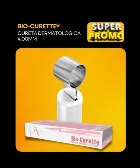 Bio-Curette® 4,00mm - Cureta Dermatológica para Biópsia