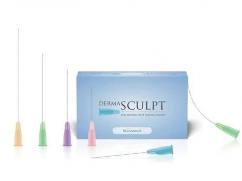 Microcânula Derma Sculpt (Caixa c/ 20un)